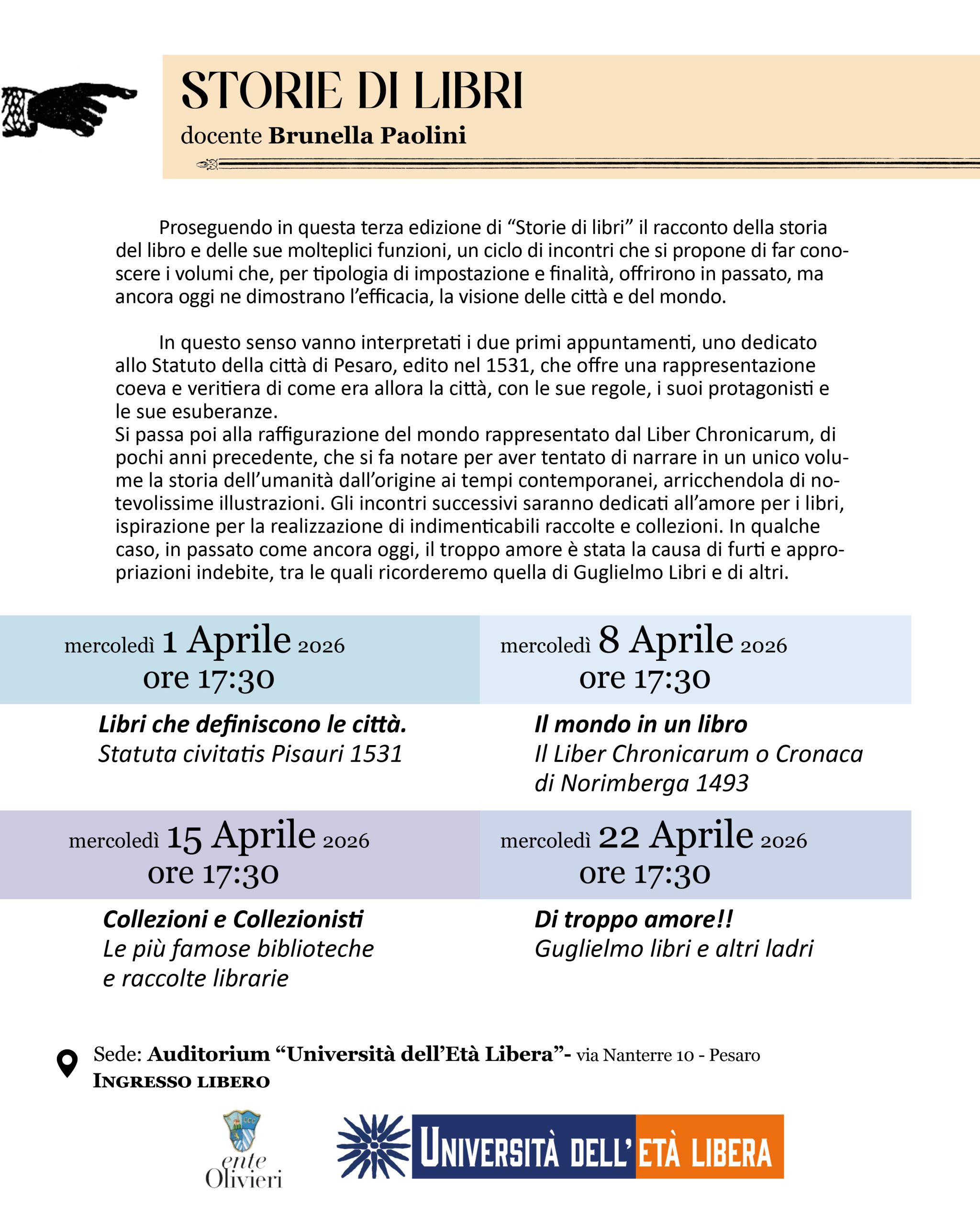 STORIE DI LIBRI docente Brunella Paolini